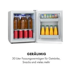 Happy Hour Minibar 5-15°C EEK G 25dB LED-Licht -Klarstein 10035242 de 0004 logo