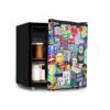 Cool Vibe 46+ Kühlschrank 46 Liter 1 Boden Stickerbomb-Style -Klarstein 10035253 yy 0001 titel