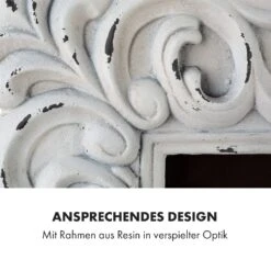 Alpbach Snow Elektrischer Kamin 1800W 2 Heizstufen 65 Cm Weißer Rahmen -Klarstein 10035315 de 0005 logo