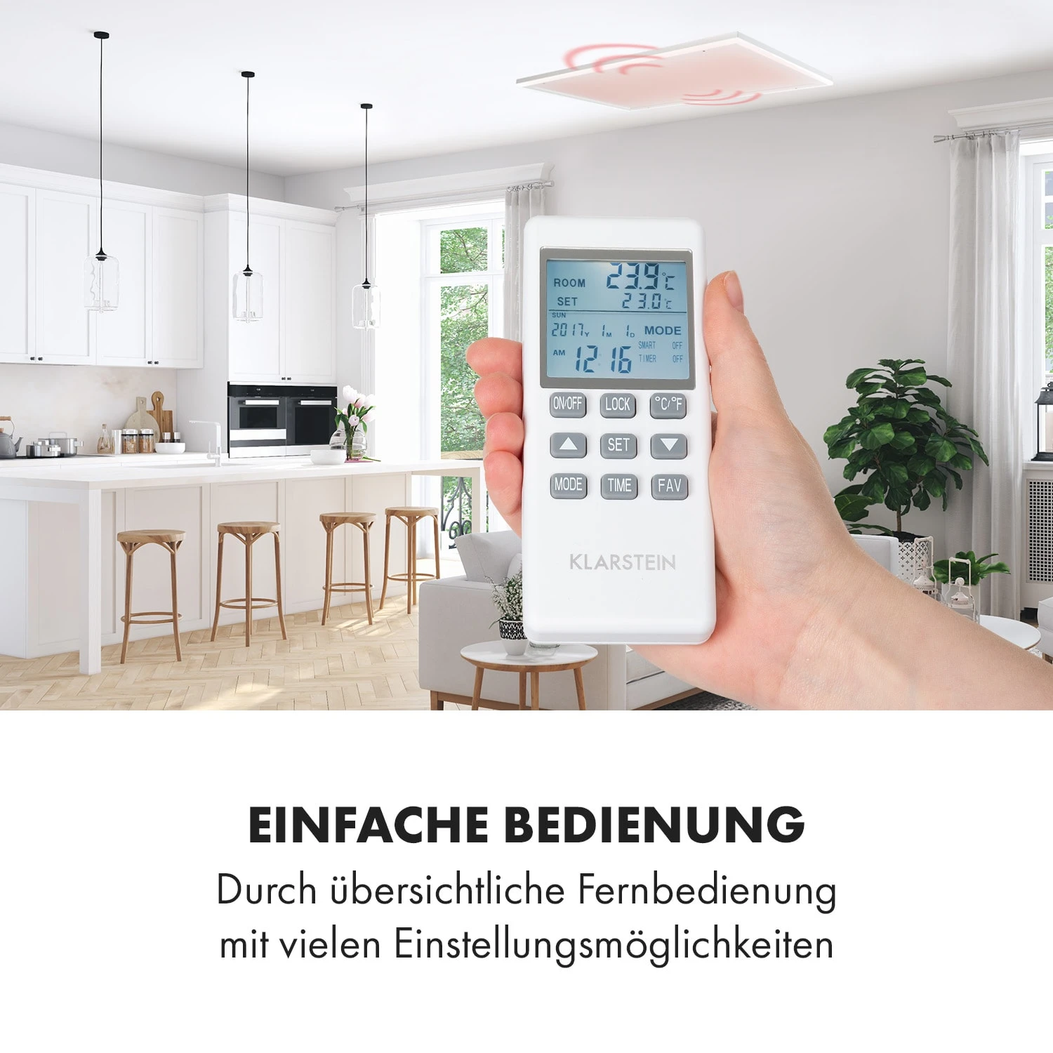 Midnight Sun Decken-Infrarotheizung 130,5 X 70,5 Cm 800 W 8 Midnight Sun Decken-Infrarotheizung 130,5 X 70,5 Cm 800 W – Bild 6