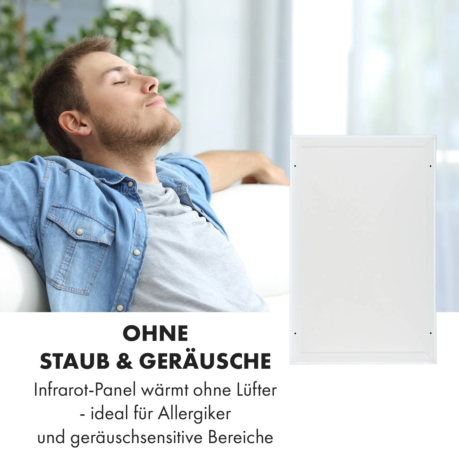 Midnight Sun Decken-Infrarotheizung 130,5 X 70,5 Cm 800 W 10 Midnight Sun Decken-Infrarotheizung 130,5 X 70,5 Cm 800 W – Bild 8