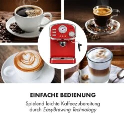 Espressionata Gusto Espressomaschine 1100W 15 Bar Druck 14 Espressionata Gusto Espressomaschine 1100W 15 Bar Druck -Klarstein 10035376 de 0004 logo