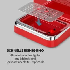 Espressionata Gusto Espressomaschine 1100W 15 Bar Druck 16 Espressionata Gusto Espressomaschine 1100W 15 Bar Druck -Klarstein 10035376 de 0006 logo