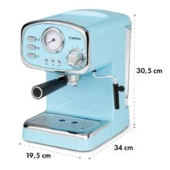 Espressionata Gusto Espressomaschine 1100W 15 Bar Druck 19 Espressionata Gusto Espressomaschine 1100W 15 Bar Druck -Klarstein 10035377 yy 0009 logo Klarstein Espressionata Gusto Espressomaschine