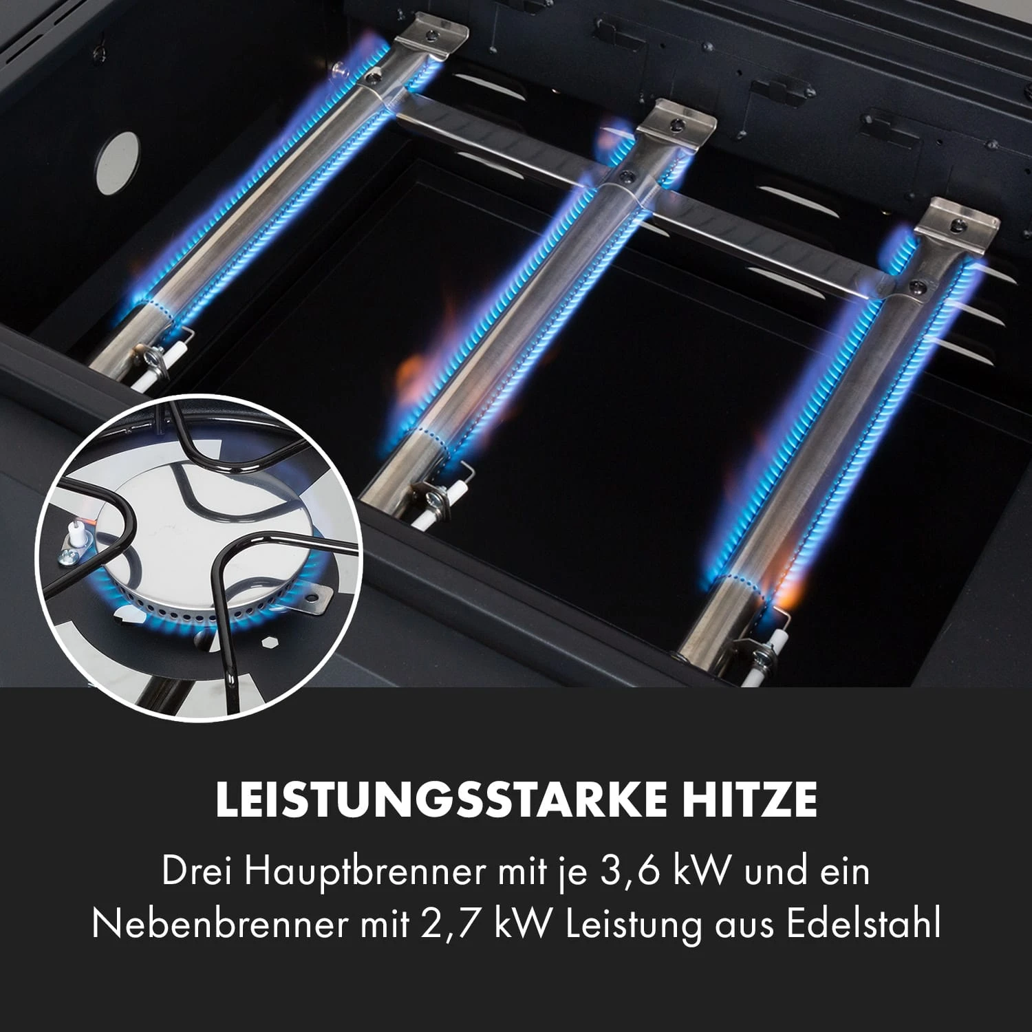 Kingsville Smoker Kombigrill Gas Kohle Smoker 13,5kW 3+1 Brenner 7 Kingsville Smoker Kombigrill Gas Kohle Smoker 13,5kW 3+1 Brenner – Bild 5