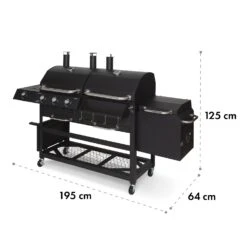 Kingsville Smoker Kombigrill Gas Kohle Smoker 13,5kW 3+1 Brenner 23 Kingsville Smoker Kombigrill Gas Kohle Smoker 13,5kW 3+1 Brenner -Klarstein 10035409 yy 0011 logo