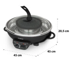 Szechuan 2-in-1 Hot Pot Und Grillplatte 5l Vol. 1350 / 600 W -Klarstein 10035431 yy 0009 logo