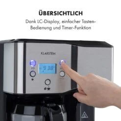 Caldetto Kaffeemaschine 1900W Heißwasserspender -Klarstein 10035476 de 0004 logo