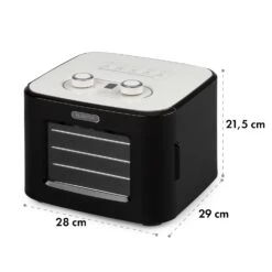 Tutti Frutti Dörrautomat 400W 35-80°C 8 Liter -Klarstein 10035481 yy 0009 logo Klarstein Tutti Frutti Dehydrator Black