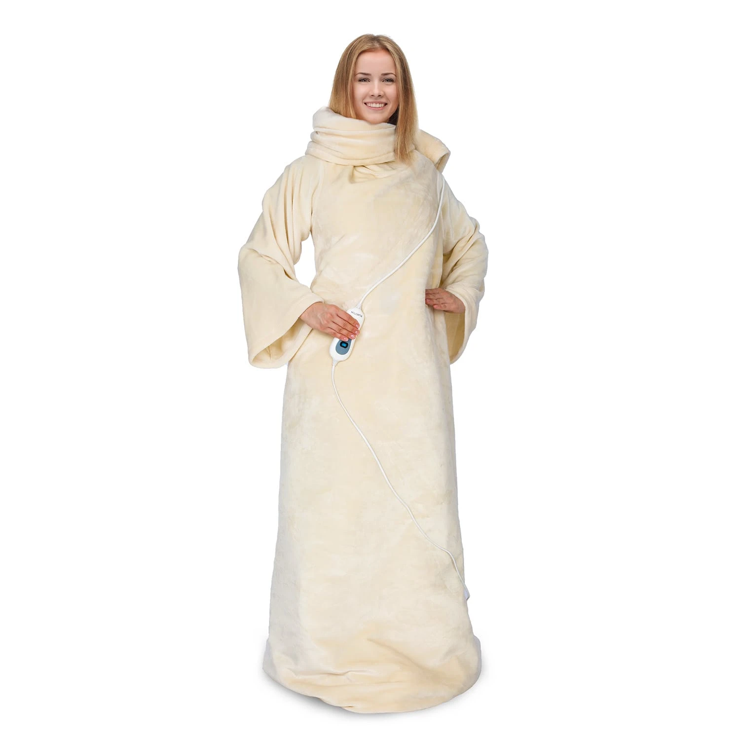 Slanket Heizdecke Mit Ärmeln 120W 155x180cm Coral Fleece 3 Slanket Heizdecke Mit Ärmeln 120W 155x180cm Coral Fleece