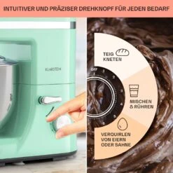 Bella Elegance Küchenmaschine 2000W 2,7PS 5,2 Ltr Edelstahl BPA-frei -Klarstein 10035520 de 0004 usp