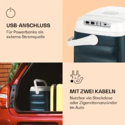 BeerBelly 29 Elektrische Kühlbox Kalt & Warm USB-Port ECO-Modus -Klarstein 10035550 de 0003 logo