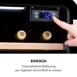 Vinetage 12 Getränkekühler Kühlschrank 48 Liter 4-22°C Retro-Design -Klarstein 10035568 de 0004 logo