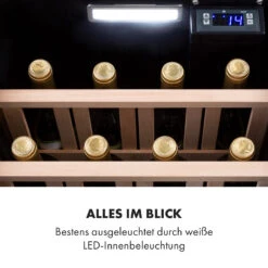 Vinetage 12 Getränkekühler Kühlschrank 48 Liter 4-22°C Retro-Design -Klarstein 10035568 de 0006 logo