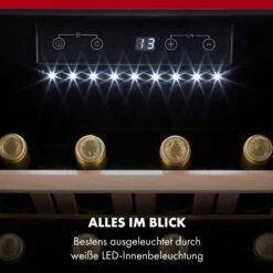 Vinetage 19 Uno Getränkekühler Kühlschrank 70 Ltr 4-22°C Retro-Design -Klarstein 10035571 de 0006 logo