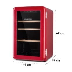 Vinetage 19 Uno Getränkekühler Kühlschrank 70 Ltr 4-22°C Retro-Design -Klarstein 10035571 yy 0008 logo