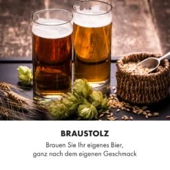 Gärkeller Pro XL Fermentierkessel 60 Liter Ablassventil 304-Edelstahl -Klarstein 10035622 de 0005 logo