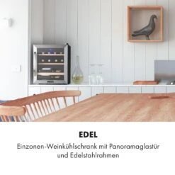 Vinamour 12 Uno Weinkühlschrank 12Fl./46l 4-18°C 40dB -Klarstein 10035673 de 0002 logo