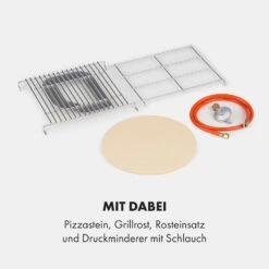 Pizzaiolo Neo Gas-Pizzaofen Inkl. Pizzastein Thermometer Edelstahl 18 Pizzaiolo Neo Gas-Pizzaofen Inkl. Pizzastein Thermometer Edelstahl -Klarstein 10035708 de 0007 logo