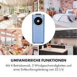 Kraftwerk Smart 10K Klimaanlage 3-in-1 10000 BTU App-Steuerung Fernbedienung -Klarstein 10035737 de 0006 logo