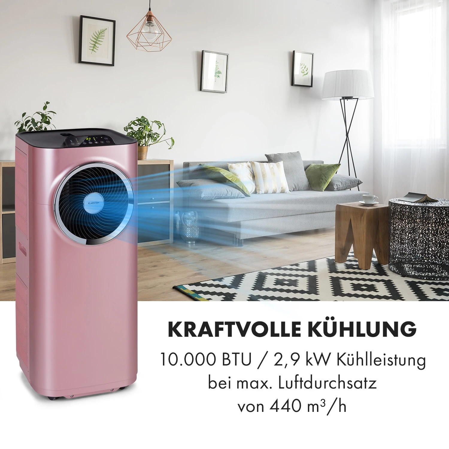 Kraftwerk Smart 10K Klimaanlage 3-in-1 10000 BTU App Fernbedienung 5 Kraftwerk Smart 10K Klimaanlage 3-in-1 10000 BTU App Fernbedienung – Bild 3