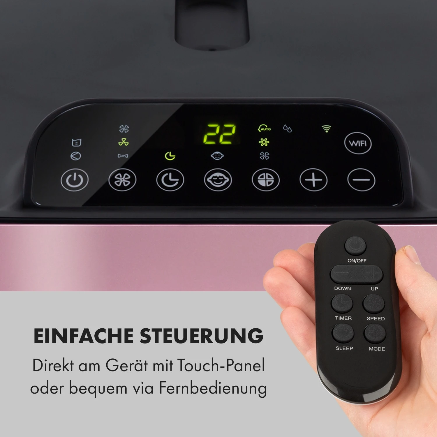 Kraftwerk Smart 10K Klimaanlage 3-in-1 10000 BTU App Fernbedienung 7 Kraftwerk Smart 10K Klimaanlage 3-in-1 10000 BTU App Fernbedienung – Bild 5