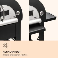 Diavolo Napoletana Pizzaofen Holzofen Rostfreier Edelstahl -Klarstein 10035759 de 0005 logo