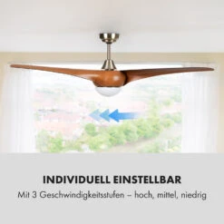Monteverde Deckenventilator Deckenleuchte 52" 8.376m³/h 3 Flügel 14 Monteverde Deckenventilator Deckenleuchte 52" 8.376m³/h 3 Flügel -Klarstein 10035788 de 0005 logo