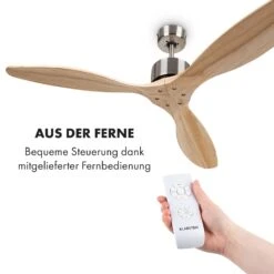 Santa Elena Deckenventilator 52" 9.060m³/h 3 Echtholzflügel 12 Santa Elena Deckenventilator 52" 9.060m³/h 3 Echtholzflügel -Klarstein 10035789 de 0003 logo
