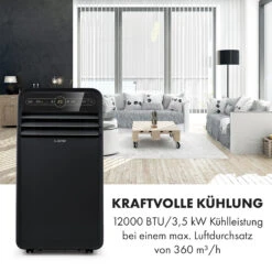 Metrobreeze New York Smart 12k Mobile Klimaanlage 12000 BTU/3,5 KW 14 Metrobreeze New York Smart 12k Mobile Klimaanlage 12000 BTU/3,5 KW -Klarstein 10035801 de 0003 logo