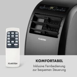Metrobreeze Rom Smart Mobile Klimaanlage 10.000 BTU 3 KW Fernbedienung -Klarstein 10035804 de 0009 logo