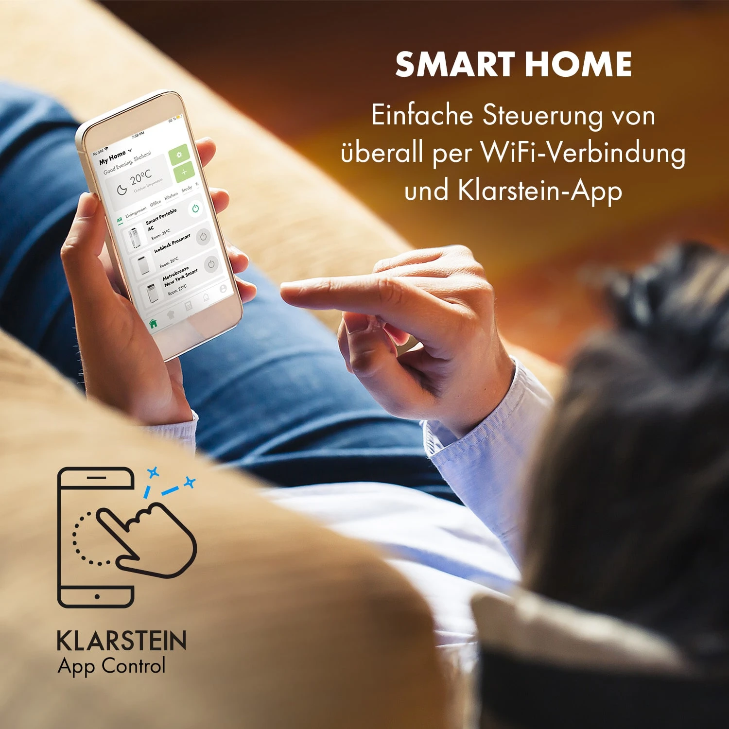 Pure Blizzard Smart 9k Mobile Klimaanlage 9000BTU/2,6kW Fernbedienung 4 Pure Blizzard Smart 9k Mobile Klimaanlage 9000BTU/2,6kW Fernbedienung – Bild 2