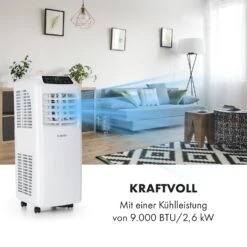 Pure Blizzard Smart 9k Mobile Klimaanlage 9000BTU/2,6kW Fernbedienung 15 Pure Blizzard Smart 9k Mobile Klimaanlage 9000BTU/2,6kW Fernbedienung -Klarstein 10035807 de 0004 logo