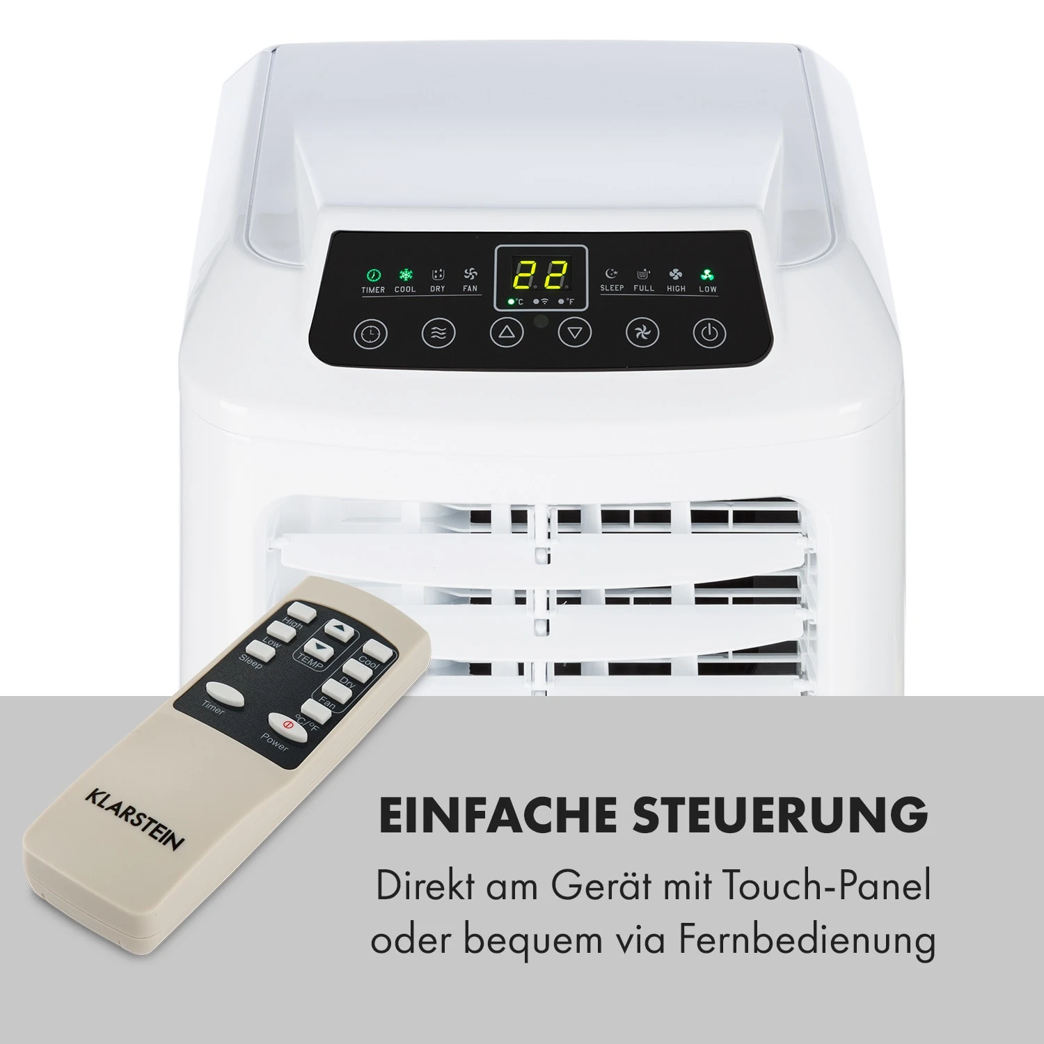 Pure Blizzard Smart 9k Mobile Klimaanlage 9000BTU/2,6kW Fernbedienung 8 Pure Blizzard Smart 9k Mobile Klimaanlage 9000BTU/2,6kW Fernbedienung – Bild 6