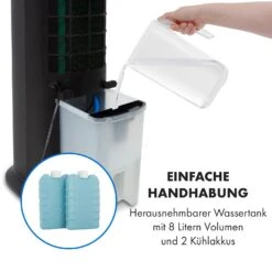 Skytower Grand Smart Luftkühler 80W 480 M³/h 8 Liter Mobil 17 Skytower Grand Smart Luftkühler 80W 480 M³/h 8 Liter Mobil -Klarstein 10035817 de 0005 logo