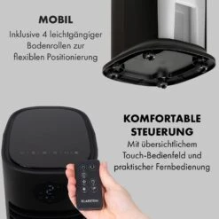 Skytower Grand Smart Luftkühler 80W 480 M³/h 8 Liter Mobil 20 Skytower Grand Smart Luftkühler 80W 480 M³/h 8 Liter Mobil -Klarstein 10035817 de 0008 logo