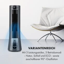 Skyscraper Frost Luftkühler 45 W 7 Liter 2 Kühlakkus Mobil -Klarstein 10035820 de 0004 logo