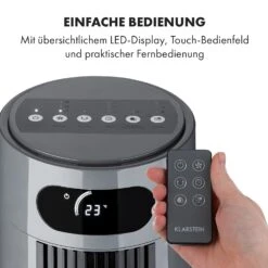 Skyscraper Frost Luftkühler 45 W 7 Liter 2 Kühlakkus Mobil -Klarstein 10035820 de 0006 logo