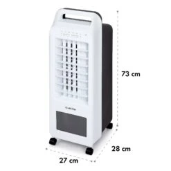 Cooler Rush Ventilator Luftkühler 5,5L 45W Fernbedienung 5x Eispack -Klarstein 10035824 yy 0010 logo