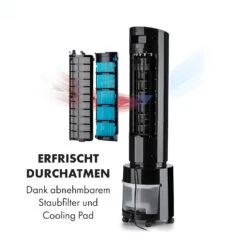 Waterfall Luftkühler 45 W 4 Liter 2 Kühlakkus Mobil -Klarstein 10035834 de 0004 logo