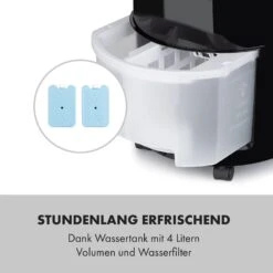 Waterfall Luftkühler 45 W 4 Liter 2 Kühlakkus Mobil -Klarstein 10035834 de 0008 logo