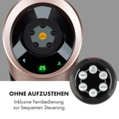Skyscraper Ice 4-in-1 Luftkühler Ventilator 210 M³/h 30 W Oszillation Mobil Fernbedienung -Klarstein 10035835 de 0007 logo