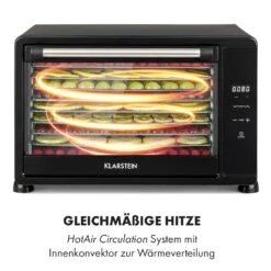 Mega Jerky Dörrautomat 650W 50-80°C LC-Touch-Display Timer -Klarstein 10035853 de 0006 logo