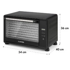 Mega Jerky Dörrautomat 650W 50-80°C LC-Touch-Display Timer -Klarstein 10035853 yy 0008 logo