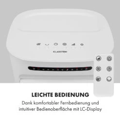 Iceberg Breeze 2-in-1 Luftkühler 65 Watt 283 M3/h 10 L Tank 2 Kühlakkus -Klarstein 10035854 de 0006 logo