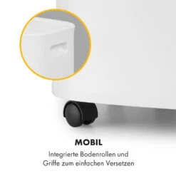 Iceberg Breeze 2-in-1 Luftkühler 65 Watt 283 M3/h 10 L Tank 2 Kühlakkus -Klarstein 10035854 de 0009 logo