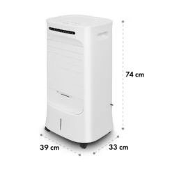 Iceberg Breeze 2-in-1 Luftkühler 65 Watt 283 M3/h 10 L Tank 2 Kühlakkus -Klarstein 10035854 yy 0010 logo