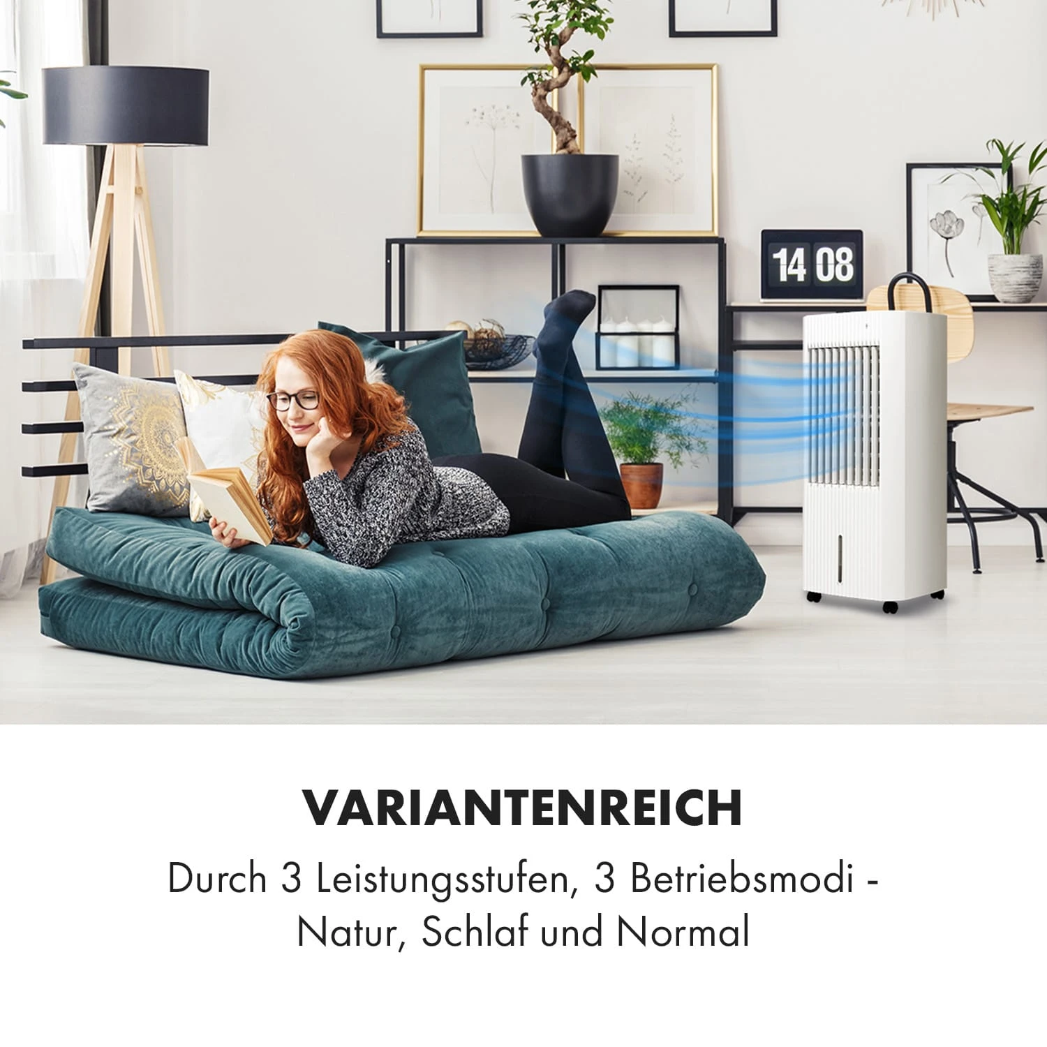 Iceberg Pure Luftkühler Luftdurchsatz: 283 M³/h 65 W Tank: 5 Liter 5 Iceberg Pure Luftkühler Luftdurchsatz: 283 M³/h 65 W Tank: 5 Liter – Bild 3