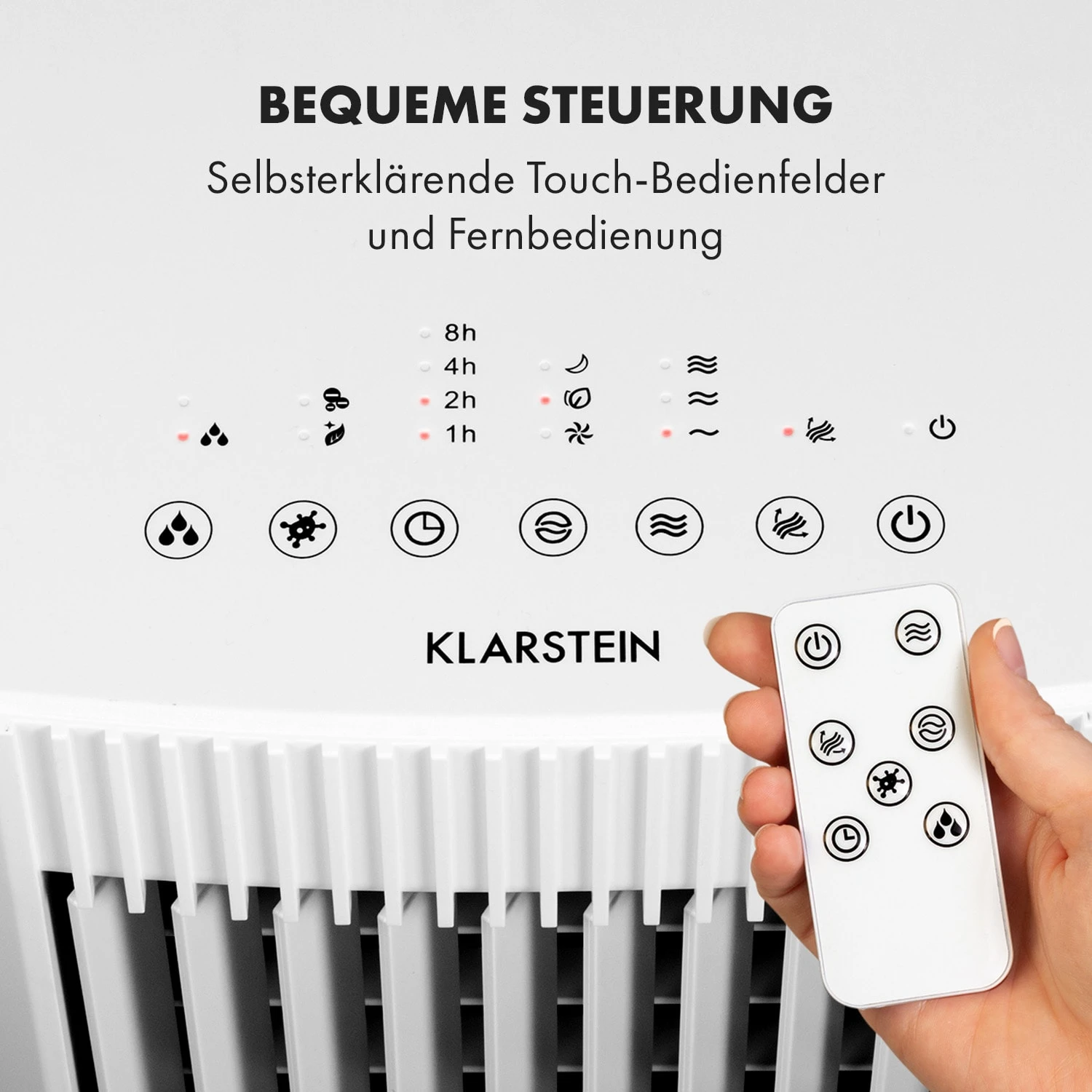 Iceberg Pure Luftkühler Luftdurchsatz: 283 M³/h 65 W Tank: 5 Liter 6 Iceberg Pure Luftkühler Luftdurchsatz: 283 M³/h 65 W Tank: 5 Liter – Bild 4