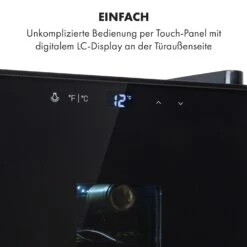 Bellevin 8 Uno Weinkühlschrank 23 Liter 11-18 °C LED Touch SingleZone -Klarstein 10035862 de 0004 logo